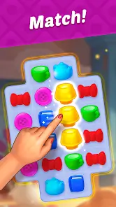 Homescapes 6 واقعية لعبة Homescapes