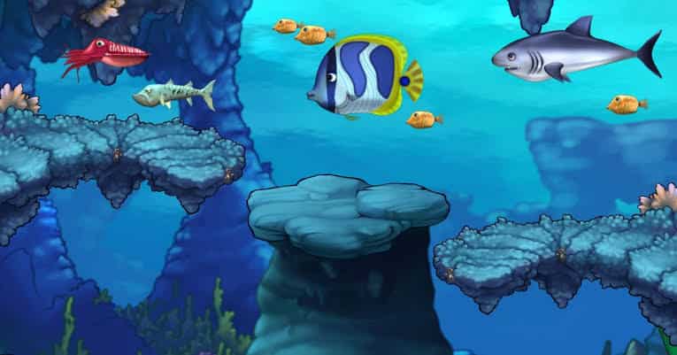 Feeding Frenzy 2 تحميل لعبة السمكة