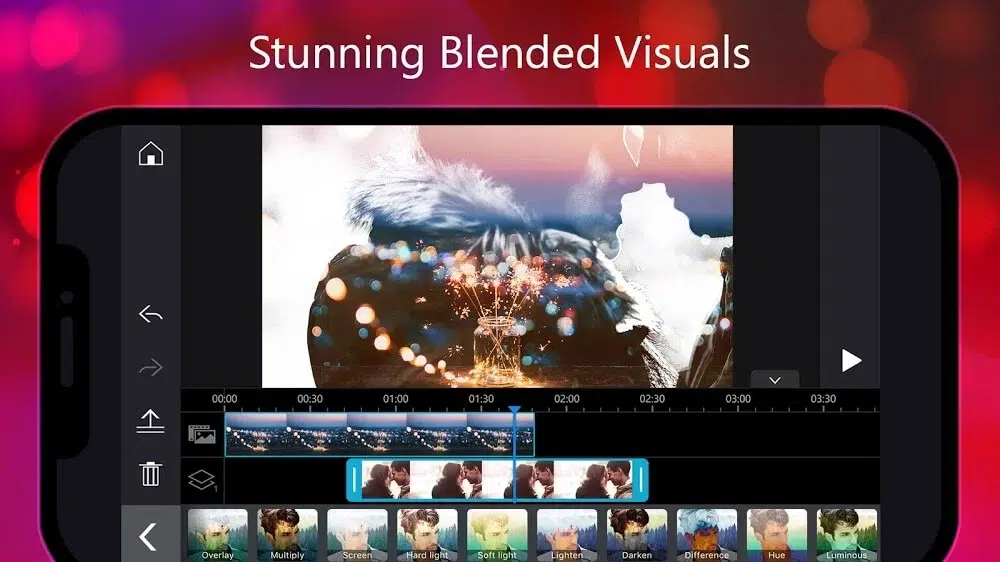 عناصر برنامج PowerDirector pro