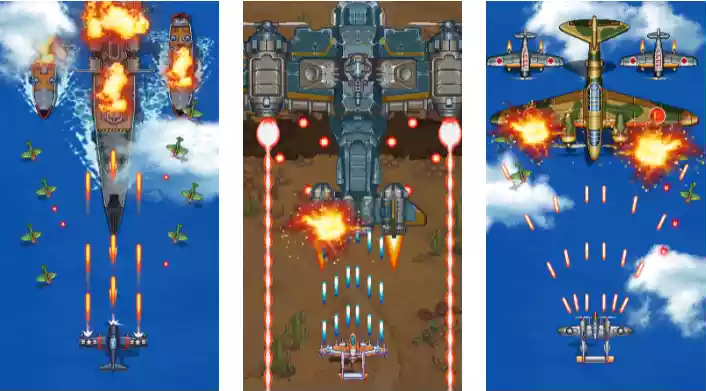 1945 Air Force: Airplane games 2 Air Forces 1945 MOD