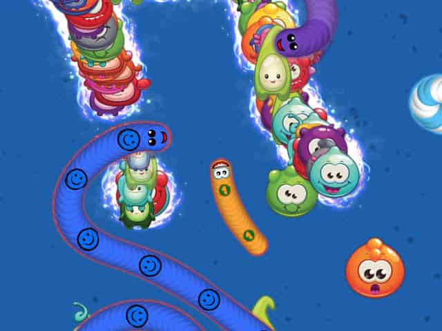 منطقة الديدان - الثعبان الجائع