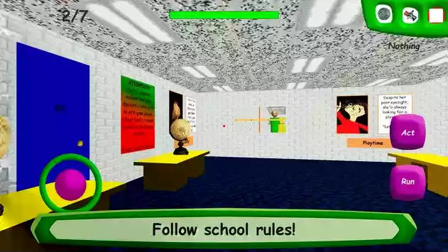 Baldi's Basics Classic 3 تحميل لعبة Baldi's Basics