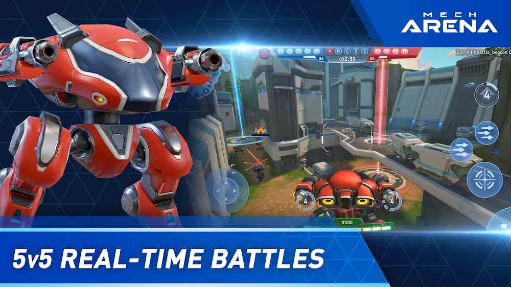Mech Arena: Robot Showdown 2 لمحة عن لعبة Mech Arena: Robot Showdown