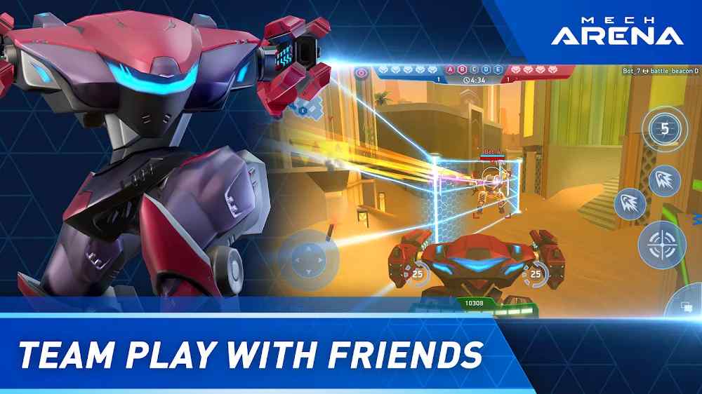 Mech Arena: Robot Showdown 6 لعبة Mech Arena: Robot Showdown للجميع
