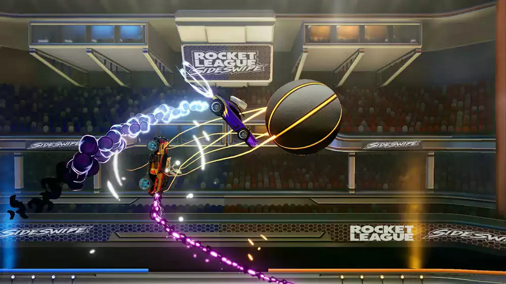 التفاعل في لعبة Rocket League