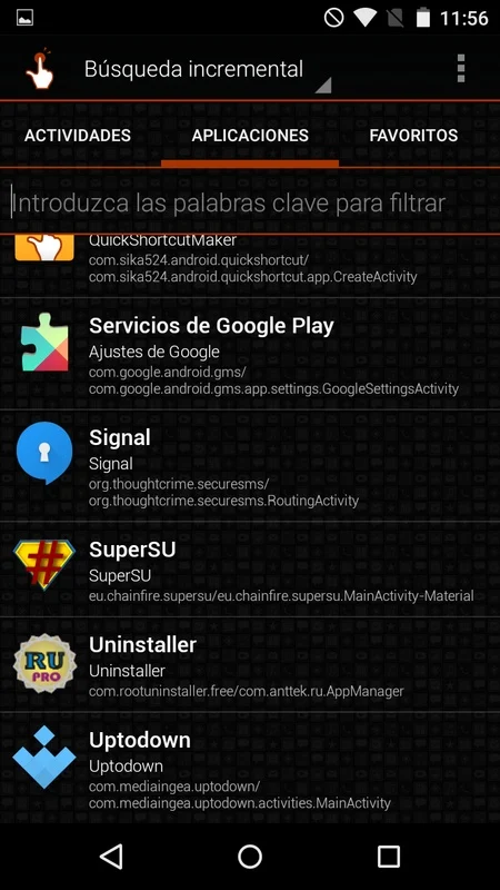 تطبيق QuickShortcutMaker منشئ اختصارات