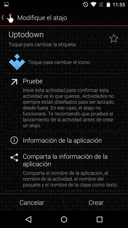 تطبيق QuickShortcutMaker منشئ اختصارات