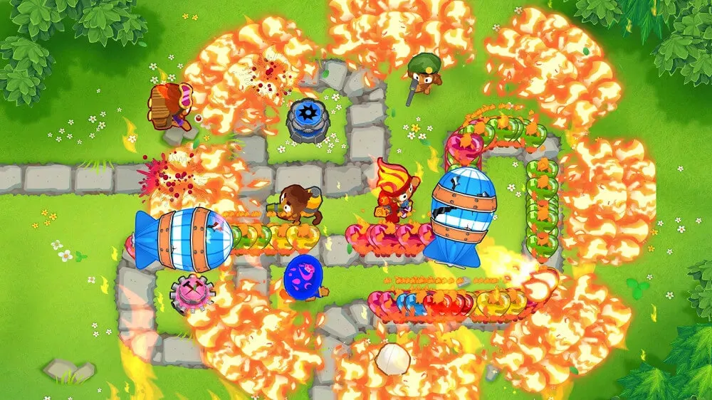 الترقية في لعبة Bloons TD 6