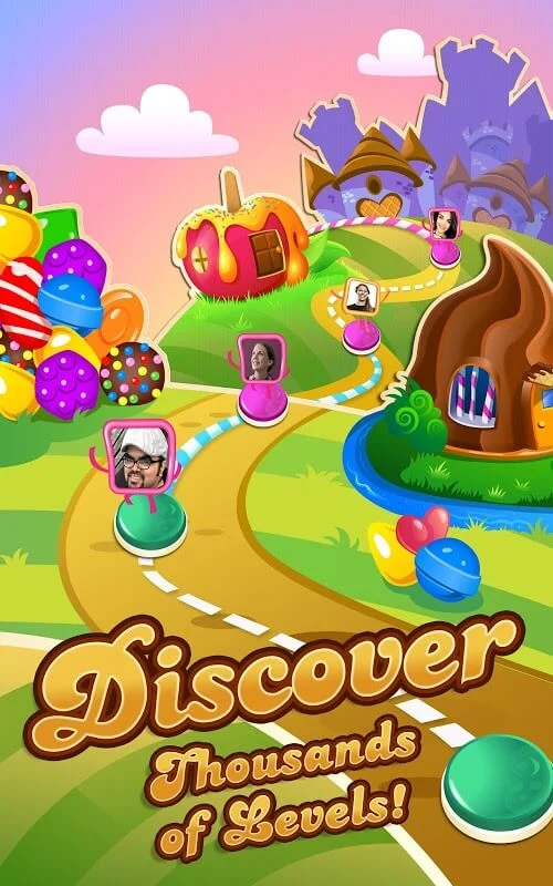 مستويات لعبة Candy Crush Saga