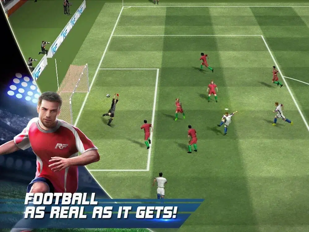 Real Football 4 الفرق الرياضية في لعبة ريل فوتبول