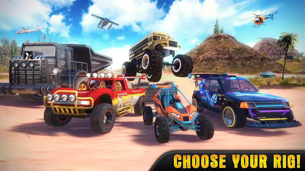 Off The Road - OTR Mud Racing 2 لمحة عن لعبة Off The Road - OTR Mud Racing