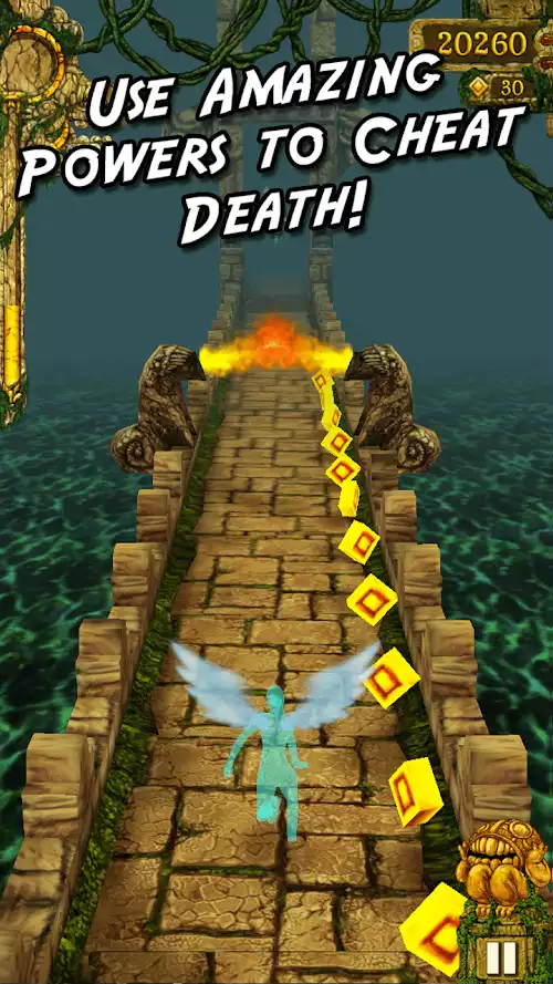 Temple Run 4 الهروب في لعبة Temple Run