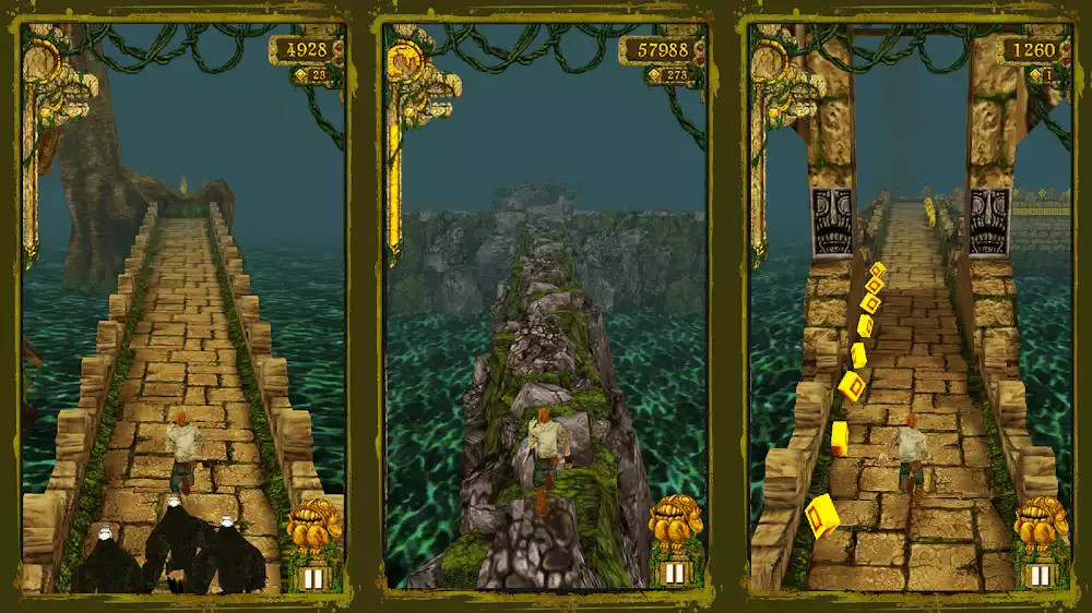 Temple Run 6 مراحل لعبة Temple Run