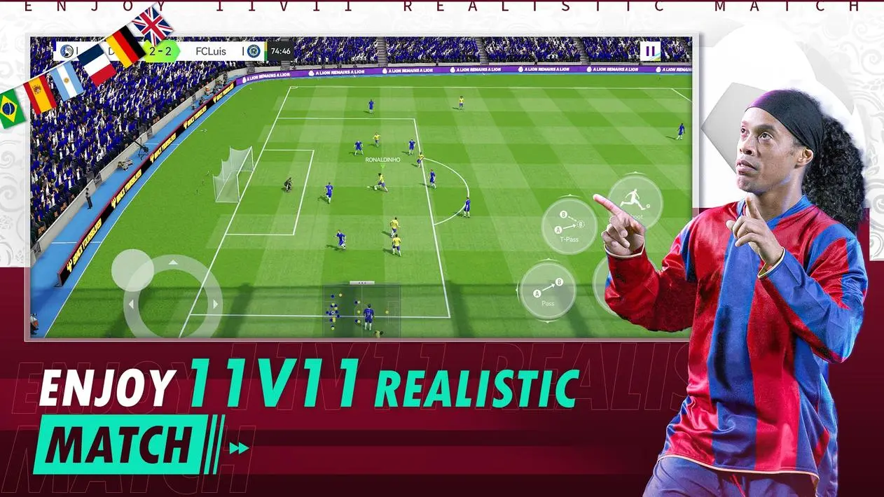 Total Football 2 لمحة عن لعبة توتال فوتبول