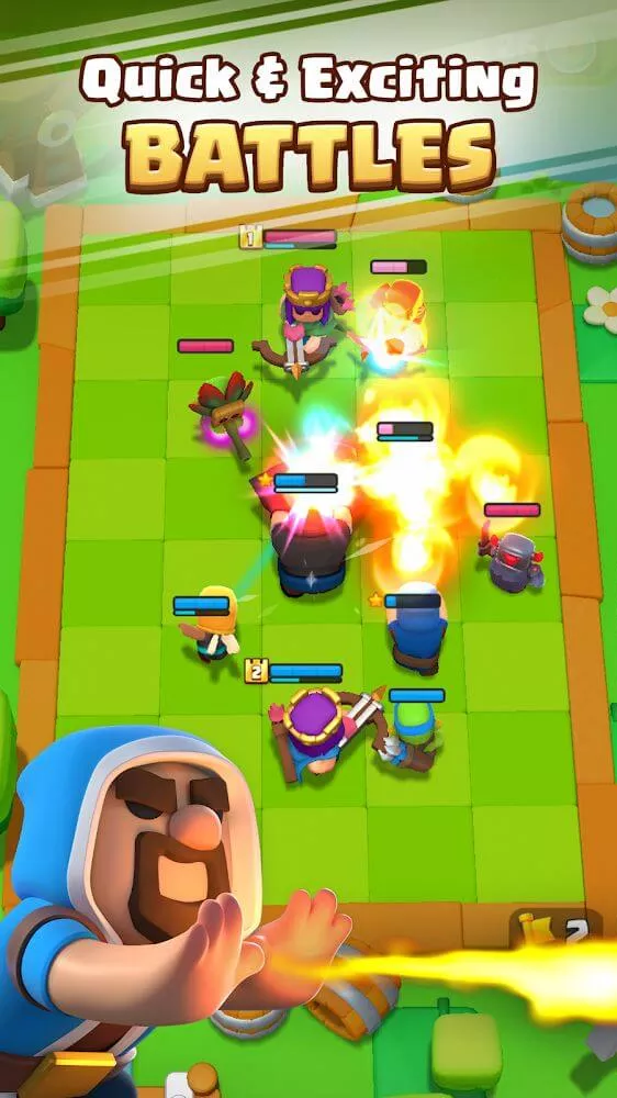 Clash Mini 4 أسلوب اللعب لعبة Clash Mini