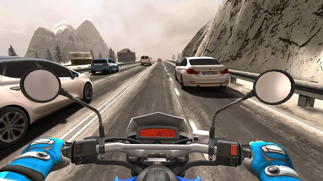 Traffic Rider 3 أسلوب اللعب في لعبة Traffic Rider