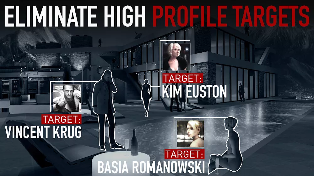 Hitman Sniper 4 مميزات لعبة Hitman Sniper